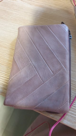 Cartera Abbacino de Piel Rosa