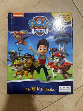 Libro My Busy Books Patrulla Canina