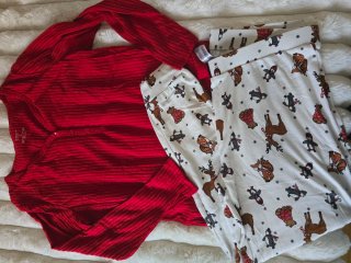 Pijama Navideño de Dos Piezas
