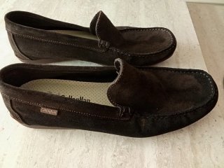 Mocasines Callaghan de Gamuza Marrón