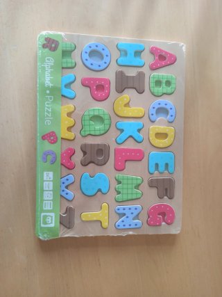 Puzzle de Alfabeto de Madera