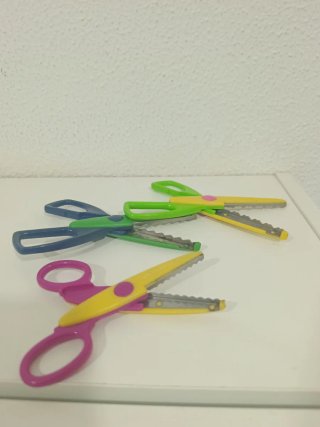 Set de 3 Tijeras Dentadas