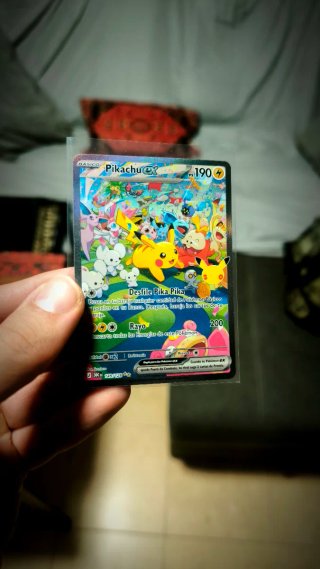 Carta Pokémon Pikachu ex 30 Aniversario