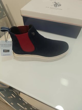 Botines U.S. Polo Assn. Azul