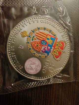 Moneda de Plata 40 Euros 2023
