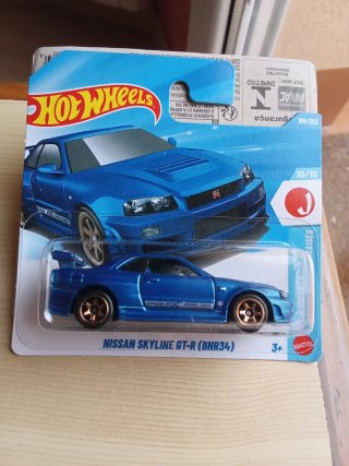 Hot Wheels Nissan Skyline GT-R (BNR34)