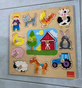 Puzzle de Madera Animales Goula