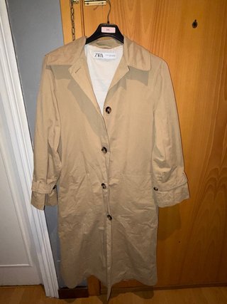 Gabardina ZARA Beige Talla XS, S