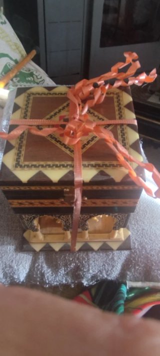 Caja de Marquetería Artesanal