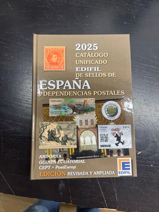 Catálogo Edifil Sellos España y Dependencias 2025
