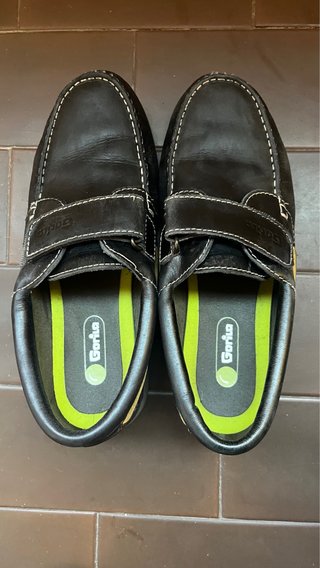 Zapatos Gorila azul marino con hebilla