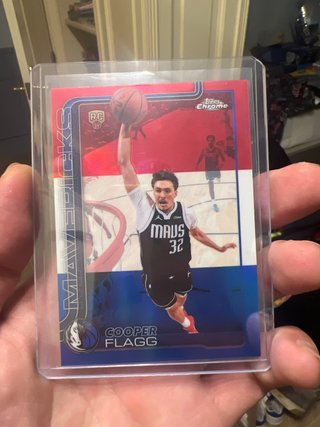 Carta Rookie Cooper Flagg Topps Chrome Update