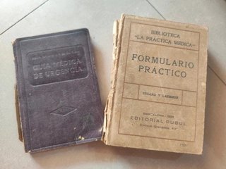 Lote 2 Libros de Medicina Antigua (1928 y...