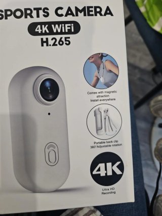 Cámara Deportiva 4K WiFi H.265