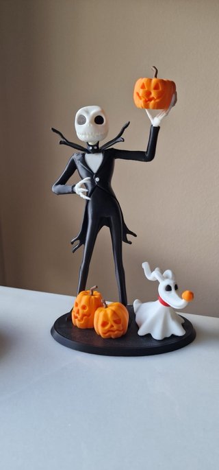 Figura de Jack Skellington y Zero