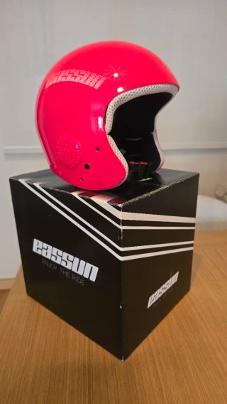 Casco de Esquí EASSUN Rosa Flúor Talla L