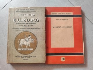 Lote 2 Libros Antiguos (1906 y Años 50) -...