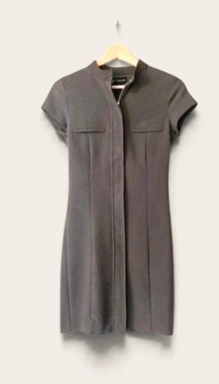 Vestido corto ZARA elástico cremallera Talla S