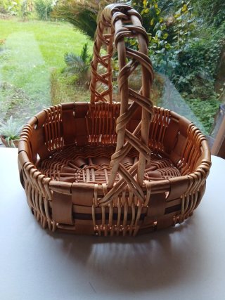 Cesta de Mimbre Artesanal