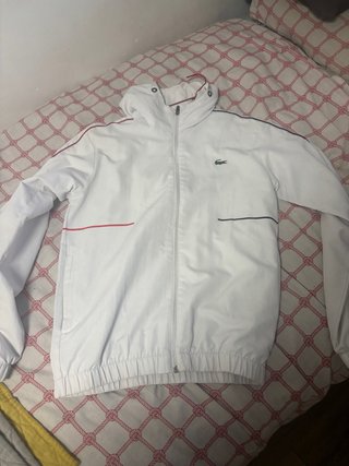 Sudadera Lacoste Blanca