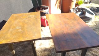 2 Mesas de Madera Rústicas
