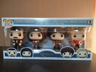 Pack 4 Funko Pop Rocks Queen