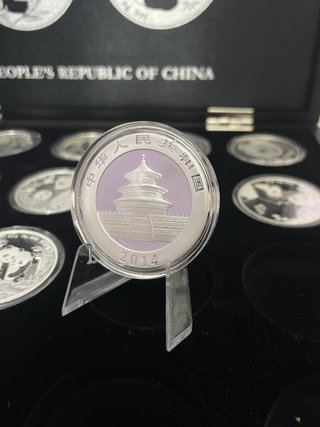 Set 13 Monedas Panda China (2014-2026) en estuche