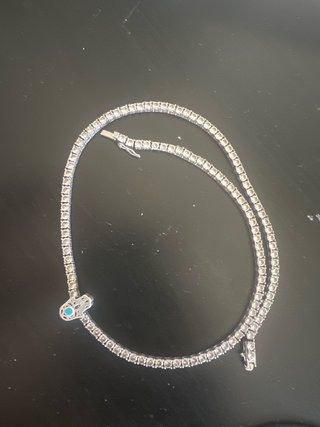 Cadena Tennis de Plata 925