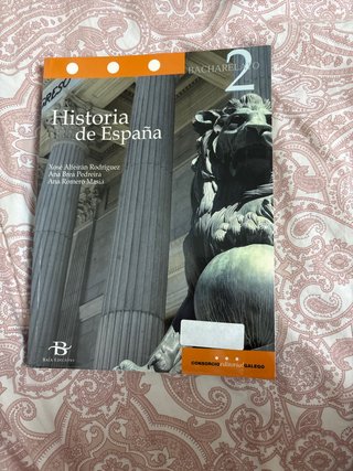Historia de España: segundo curso de Bacharelato