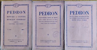 3 Manuali Musicali Pedron