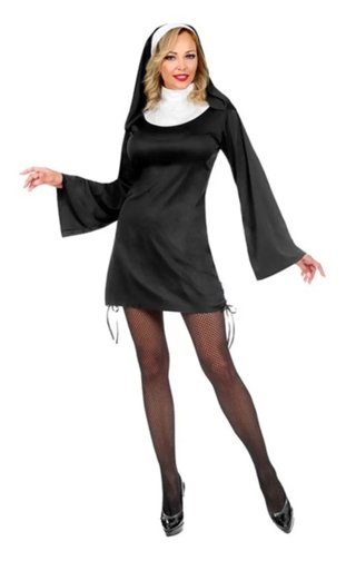 Disfraz monja mujer Widmann talla M Halloween