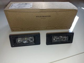 2 Luces matrícula Audi/Volkswagen/Skoda/Seat