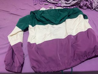 Chaqueta Cortavientos Tricolor