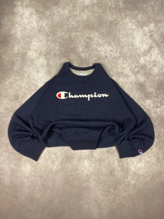 Sudadera Champion Vintage Azul Marino Talla XL