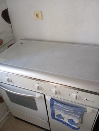 Cocina de gas con horno