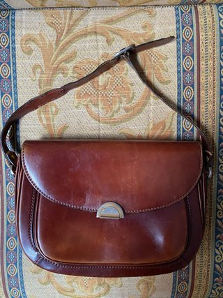 Bolso de Cuero Marrón