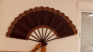 Abanico Decorativo de Pared