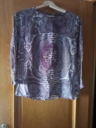 Camisa Massimo Dutti Estampada