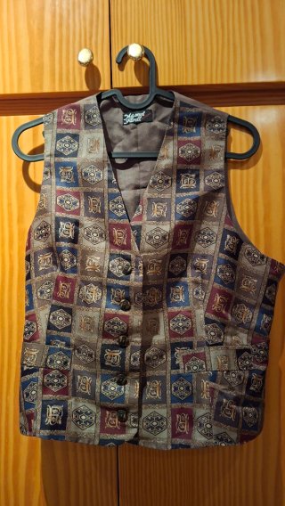 Chaleco Vintage Estampado