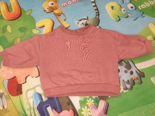 Sudadera para niña talla 6 meses por 1'50€