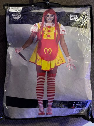 Disfraz Miss McKiller Fiestas Guirca Talla M