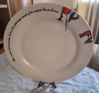 Plato Decorativo El Quijote