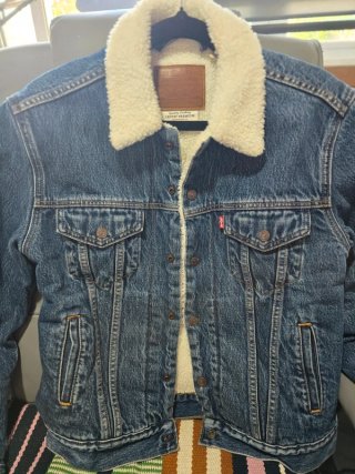 Cazadora Vaquera Levi's Sherpa Talla XS