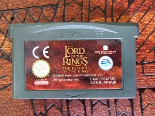 Juego GBA El Señor de los Anillos