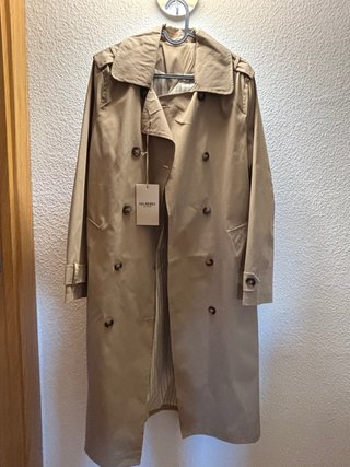 Gabardina Larga Kelrebec Beige
