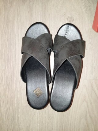 Sandalias de plataforma negras