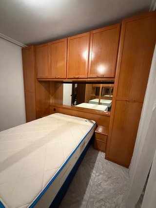 Mueble Cabecero con Armario Puente