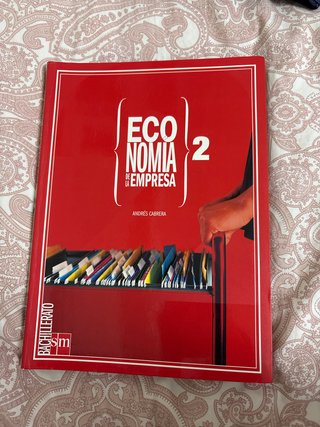 Economía de la empresa 2, Bachillerato
