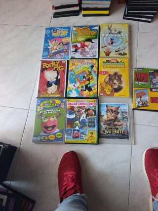 Lote de 9 Películas Infantiles en DVD