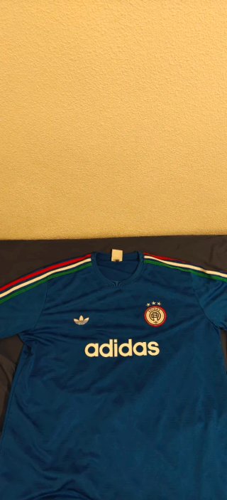 Camiseta Adidas Azul Talla XXL